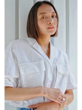 エアー 大阪(AIR) 【air-OSAKA】山本莉子　ストレートボブ