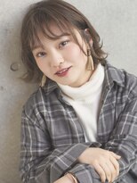 コムマティス 恵比寿ガーデンプレイス(Comme Matisse)&nbsp;ボブ/カーキグレージュ/大人かわいい[恵比寿/恵比寿駅]