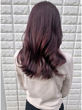 プチメゾントウキョウ(Petit Maison Tokyo) ピンクブラウン_韓国風ウェーブ