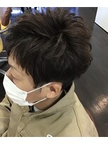 美容室 アミューズ(amuse)&nbsp;前髪のアシンメトリーで好感度アップ