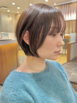 ロンドブルーム 天神大名店(Lond Bloom) 10代20代30代ショートボブ丸みショートマッシュショート似合わせ