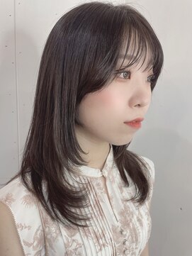 サイ(sai x) 【沼畑】毛先ワンカールだけでも可愛くなれる 韓国ヘア