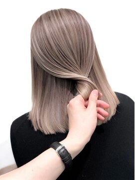 ジルブラン(JIL BLAN) ハイライトバレイヤージュダブルカラーケアブリーチ30代40代