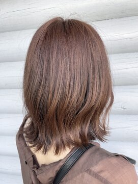 クレエ ヘアー デザイン(creer hair design) 20代30代40代エアリー外ハネボブレイヤーカット小顔