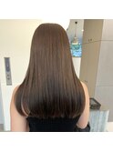 ミルクティーベージュダブルカラーインナーカラーケアブリーチ
