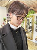 NUDEオレンジくびれショートマッシュショートコンパクトショート