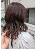 【低ダメージパーマ】カット+パーマ+ケアTr　(marbbケア付き)