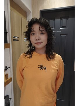 ミューズ バイ ケンジ(MUSE by KENJE) どの角度から見てもカワイイパーマスタイル