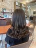 【滋賀唯一★白髪染め】AVEDAカラー＋カット＋AVEDA最高級ボタニカルTR 