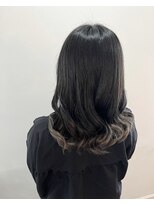 フラム(fulam)&nbsp;裾カラーグレー