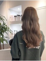 ジーナ 船橋(Zina)&nbsp;髪質改善＊ロングレイヤーグレーベージュ＊美髪【Zina船橋】