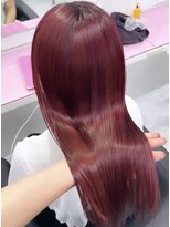 ヘアーワークス ヘルム 渋谷店(HAIR WORKS HELM)&nbsp;【HELM渋谷】レッドカラー