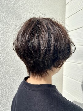 わたしじかん くせ毛を活かしたショートボブ