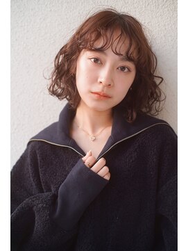 レジュアル(RESSUAL) メルティーカラーフェミニンロング似合わせウェーブミディアム