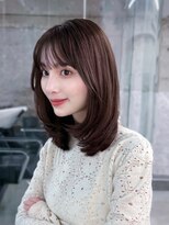 フィヴェント(Fivent) 美髪韓国レイヤーイメチェン似合わせワイドバング小顔レイヤー