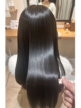 ヘアースパ カラマ(hair spa kalama) 驚きの艶と手触りストレートヘア