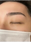 メンズにもおすすめ/同時施術可能/ハリウッドブロウリフト眉毛