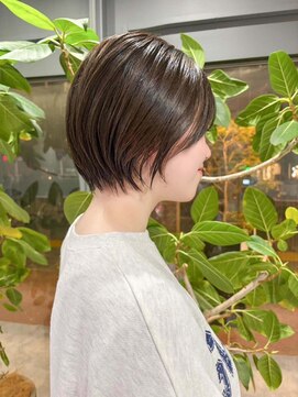 ノエ トトン(noe tton) ホワイトグレージュ/デジタルパーマ/チェリーブラウン/名駅a32