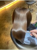 髪質改善ストレート