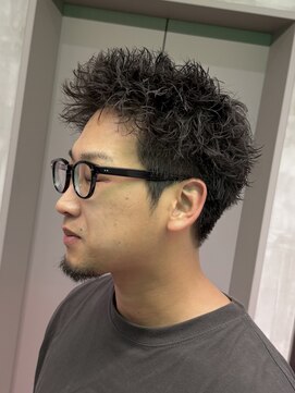 スキルセカンドハウス 天神(SKILL SECOND HOUSE) 大人 スパイキーショート ピンパーマ