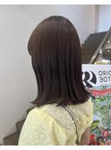 外ハネロブスタイル