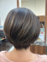 シーズンプラス(SEASON PLUS) 30代40代50代60代【SEASON+野入】ショート 3Dカラー アッシュ1A