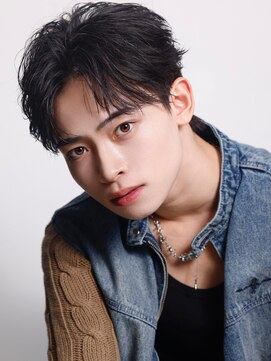 リップス 表参道店(LIPPS) 【フェザーパーマ】韓国ヘア フェザーショート 刈り上げなし
