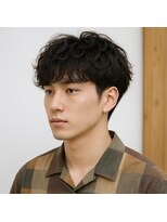 スープレックス ヘアーデザイン(SOUPREX HAIR DESIGN)&nbsp;ツーブロックナチュラル柔らかパーマ　20代 30代 40代 50代 60代