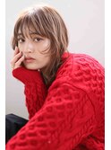 毛先ワンカール×レイヤーカット×小顔カット　20代30代40代