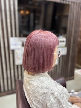 トレセッテ(tre sette) ダブルカラー/ピンクペールカラー