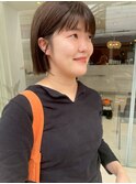グレージュボブ