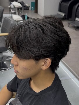 ゼストプール(ZEST POOL) フェザーパーマ　メンズパーマ