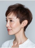 クラゲヘアー/小顔/ココアベージュ/オリーブグレー/川西