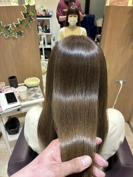 【L by first】髪質改善リタッチ