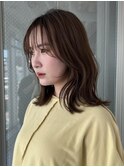 レイヤーカット・顔まわりレイヤー・クロスパーマ