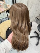 ディーエックス ウエスト(Dxxxx WEST)&nbsp;ブリーチなしミルクティーベージュ イルミナカラー