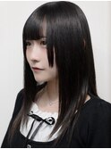 艶のあるロングレイヤー