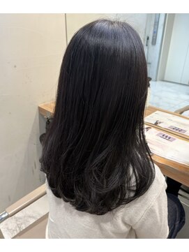 ガリカ 博多(Gallica) <ゲスト>ロングレイヤーに暗髪カラー/ダークブラウン