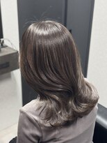 ルナス 福岡天神(LUNAS)&nbsp;[髪質改善 福岡大名]グレー寄りグレージュ