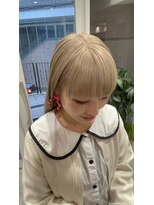 オリオリビューティーサロン(Oli-Oli beauty salon)&nbsp;ミルクティーブロンド