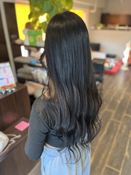 プリーズヘア(Please hair) ブルーブラックカラー