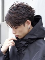 エイド 本店(aid) 毛流れセンターパートフェザーショートアップバング刈り上げ