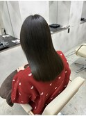 髪質改善ストレート★オリーブグレー