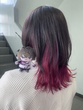 オーストヘアー ミコ(Aust hair Mico) パープルブラウン×ワインレッド