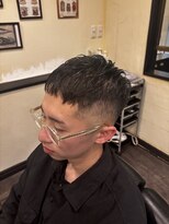 スカイマスターバーバー 渋谷(SKY MASTER BARBER)&nbsp;クロップパーマ＜理容室＞［メンズ/シェービング／パーマ］