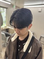 レーヴバイリコ 三軒茶屋(Reve by liko)&nbsp;こぼれセンターパート/シースルーマッシュ/毛流れパーマ