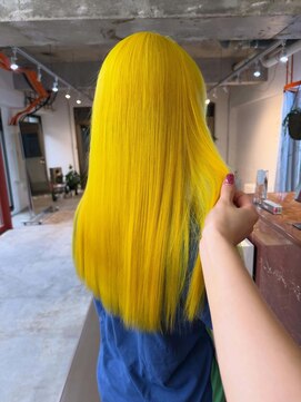 クレン(CLENN) bleach color / yellow