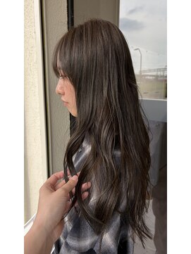 シンルヌア(Shin Lunua) オリーブグレージュ/ロング