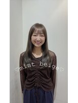 アズーア ヘアーアンドスパ(azure hair&spa)&nbsp;ミントベージュ/ブリーチなし/横浜/白髪ぼかし