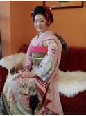 成人式 日本髪